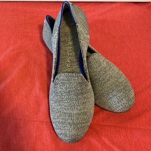 Size 7.5 Rothy’s “The Loafer” in grey- only worn once